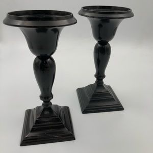 Vintage Candle Holder set of 2